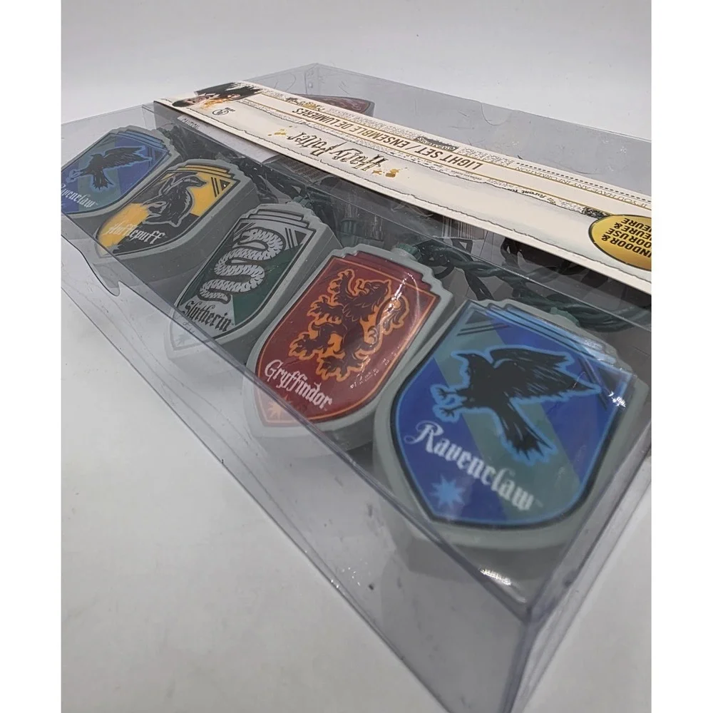 Harry Potter™ House Shield‎ Crest Light Set Kurt Adler Christmas String